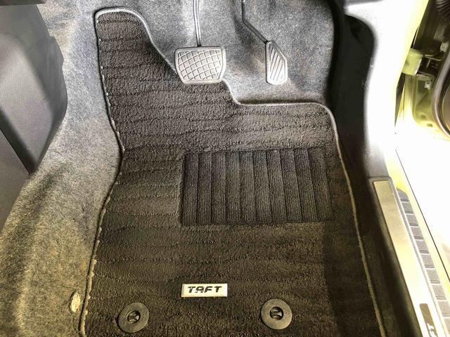 タフトGターボ4WD ターボ スカイルーフ プッシュスタート スマートキー オートライト オートエアコン 電動パーキングブレーキ 衝突被害軽減システム 横滑り防止機能 アイドリングストップ シートヒーター ABS(長野県)の中古車