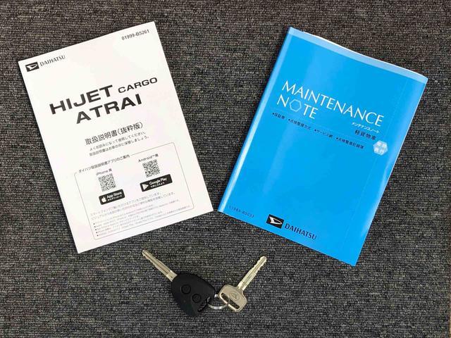 ハイゼットカーゴＤＸ４ＷＤ　ＡＭ／ＦＭラジオ　　マニュアルエアコン　パワーステアリング　パワードアロック　キーレスエントリー　衝突被害軽減システム　横滑り防止機能　アイドリングストップ　オートライト　ＡＢＳ（長野県）の中古車