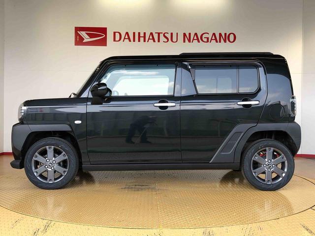 タフトＧターボ２ＷＤ　ターボ　スカイルーフ　　プッシュスタート　スマートキー　オートライト　オートエアコン　電動パーキングブレーキ　衝突被害軽減システム　横滑り防止機能　アイドリングストップ　シートヒーター　ＡＢＳ（長野県）の中古車