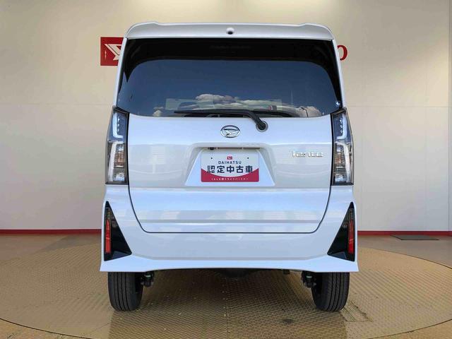 タントカスタムＸ４ＷＤ　シートヒーター　両側電動スライドドア　アイドリングストップ　プッシュスタート　スマートキー　衝突被害軽減システム　横滑り防止機能　オートライト　オートエアコン　ＡＢＳ（長野県）の中古車