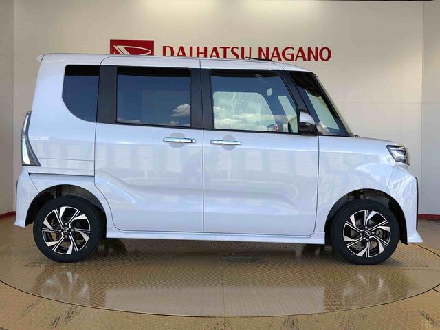 タントカスタムＸ４ＷＤ　シートヒーター　両側電動スライドドア　アイドリングストップ　プッシュスタート　スマートキー　衝突被害軽減システム　横滑り防止機能　オートライト　オートエアコン　ＡＢＳ（長野県）の中古車