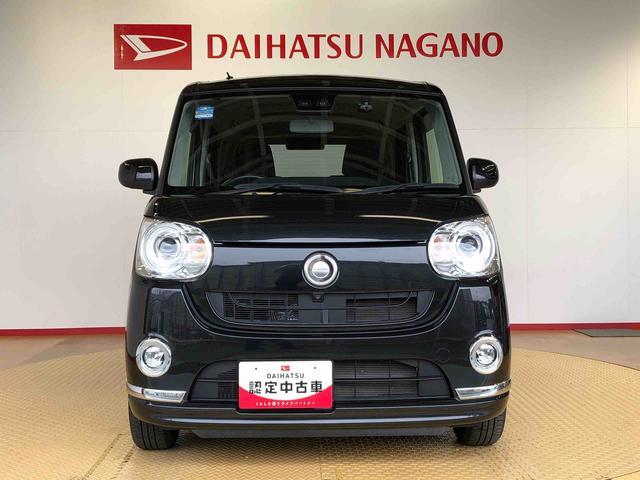 ムーヴキャンバスＧブラックインテリアリミテッド　ＳＡIII４ＷＤ　両側電動スライドドア　オートライト　衝突被害軽減システム　横滑り防止機能　プッシュスタート　スマートキー　オートエアコン　パワーウインドウ　電動格納ドアミラー　アイドリングストップ　ＡＢＳ（長野県）の中古車