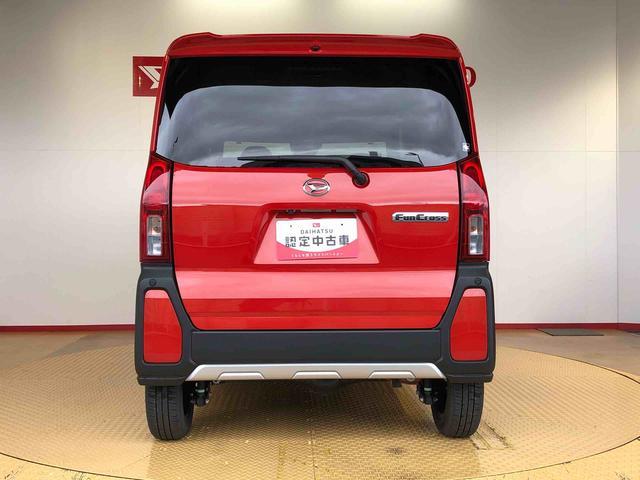 タントファンクロス４ＷＤ　シートヒーター　両側電動スライドドア　アイドリングストップ　プッシュスタート　スマートキー　衝突被害軽減システム　横滑り防止機能　オートライト　オートエアコン　ＡＢＳ（長野県）の中古車