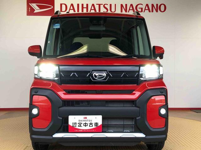 タントファンクロス４ＷＤ　シートヒーター　両側電動スライドドア　アイドリングストップ　プッシュスタート　スマートキー　衝突被害軽減システム　横滑り防止機能　オートライト　オートエアコン　ＡＢＳ（長野県）の中古車