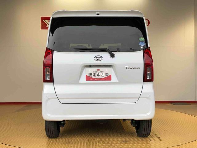 タントＸ４ＷＤ　シートヒーター　片側電動スライドドア　アイドリングストップ　プッシュスタート　スマートキー　衝突被害軽減システム　横滑り防止機能　オートライト　オートエアコン　ＡＢＳ（長野県）の中古車