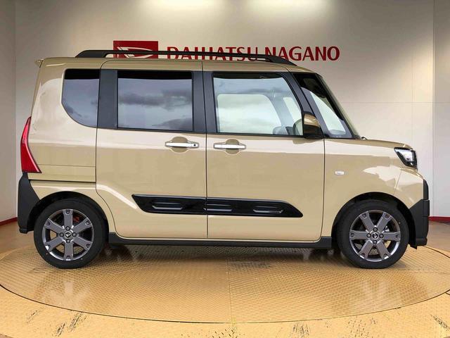 タントファンクロスターボ２ＷＤ　ターボ　シートヒーター　両側電動スライドドア　アイドリングストップ　プッシュスタート　スマートキー　衝突被害軽減システム　横滑り防止機能　オートライト　オートエアコン　ＡＢＳ（長野県）の中古車