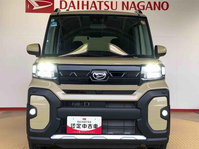 タントファンクロスターボ２ＷＤ　ターボ　シートヒーター　両側電動スライドドア　アイドリングストップ　プッシュスタート　スマートキー　衝突被害軽減システム　横滑り防止機能　オートライト　オートエアコン　ＡＢＳ（長野県）の中古車