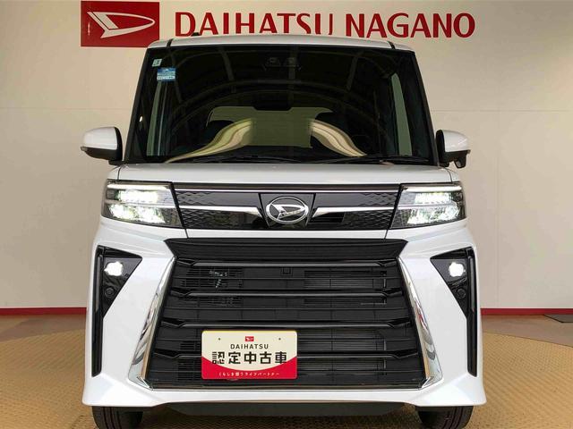 タントカスタムRS4WD ターボ シートヒーター 両側電動スライドドア アイドリングストップ プッシュスタート スマートキー 衝突被害軽減システム 横滑り防止機能 オートライト オートエアコン ABS(長野県)の中古車