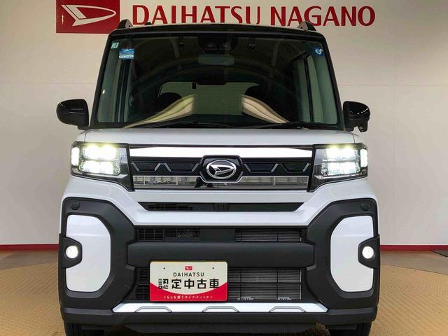 タントファンクロス４ＷＤ　シートヒーター　両側電動スライドドア　アイドリングストップ　プッシュスタート　スマートキー　衝突被害軽減システム　横滑り防止機能　オートライト　オートエアコン　ＡＢＳ（長野県）の中古車