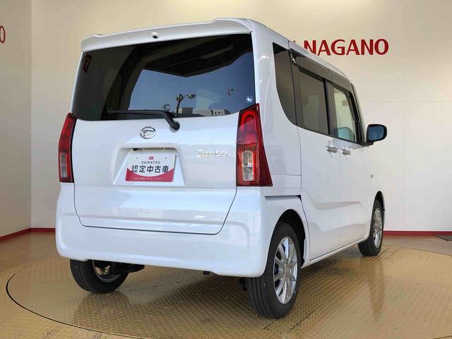 タントＸ２ＷＤ　シートヒーター　片側電動スライドドア　アイドリングストップ　プッシュスタート　スマートキー　衝突被害軽減システム　横滑り防止機能　オートライト　オートエアコン　ＡＢＳ（長野県）の中古車