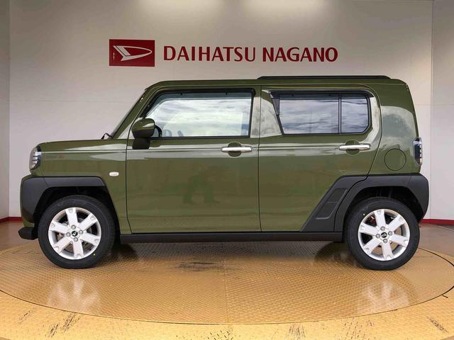 タフトＧターボ　クロムベンチャー２ＷＤ　ターボ　スカイルーフ　　プッシュスタート　スマートキー　オートライト　オートエアコン　電動パーキングブレーキ　衝突被害軽減システム　横滑り防止機能　アイドリングストップ　シートヒーター　ＡＢＳ（長野県）の中古車