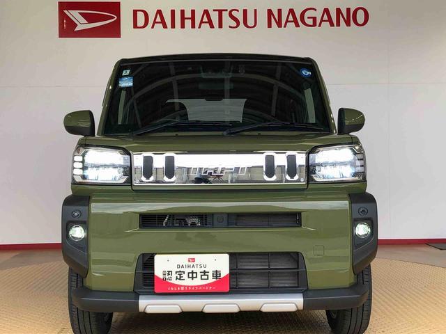 タフトＧターボ　クロムベンチャー２ＷＤ　ターボ　スカイルーフ　　プッシュスタート　スマートキー　オートライト　オートエアコン　電動パーキングブレーキ　衝突被害軽減システム　横滑り防止機能　アイドリングストップ　シートヒーター　ＡＢＳ（長野県）の中古車