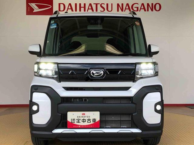 タントファンクロスターボ２ＷＤ　ターボ　シートヒーター　両側電動スライドドア　アイドリングストップ　プッシュスタート　スマートキー　衝突被害軽減システム　横滑り防止機能　オートライト　オートエアコン　ＡＢＳ（長野県）の中古車