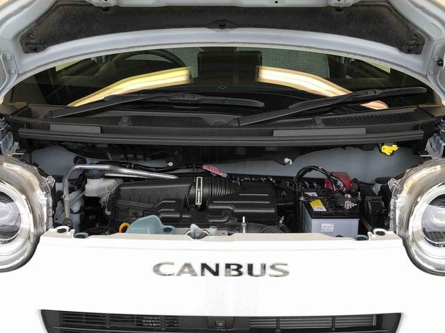 ムーヴキャンバスストライプスＧ４ＷＤ　両側電動スライドドア　オートライト　衝突被害軽減システム　横滑り防止機能　シートヒーター　プッシュスタート　スマートキー　オートエアコン　電動格納ドアミラー　アイドリングストップ　ＡＢＳ（長野県）の中古車