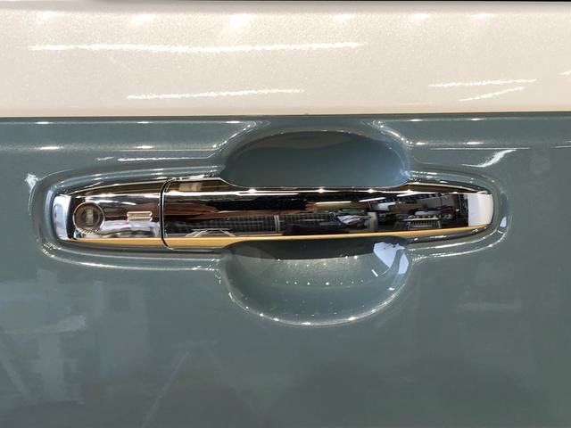 ムーヴキャンバスストライプスＧ４ＷＤ　両側電動スライドドア　オートライト　衝突被害軽減システム　横滑り防止機能　シートヒーター　プッシュスタート　スマートキー　オートエアコン　電動格納ドアミラー　アイドリングストップ　ＡＢＳ（長野県）の中古車