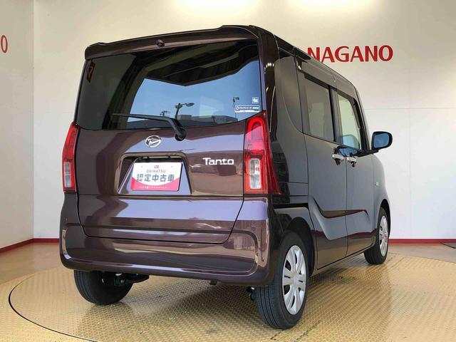 タントＸ２ＷＤ　シートヒーター　片側電動スライドドア　アイドリングストップ　プッシュスタート　スマートキー　衝突被害軽減システム　横滑り防止機能　オートライト　オートエアコン　ＡＢＳ（長野県）の中古車
