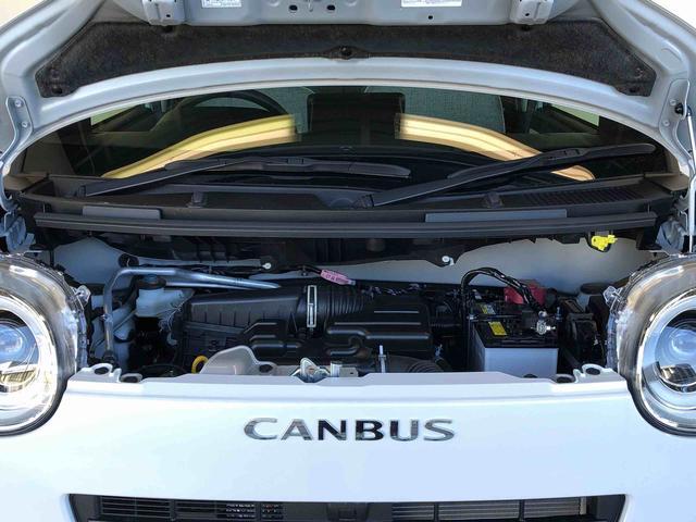 ムーヴキャンバスストライプスＧ４ＷＤ　両側電動スライドドア　オートライト　衝突被害軽減システム　横滑り防止機能　シートヒーター　プッシュスタート　スマートキー　オートエアコン　電動格納ドアミラー　アイドリングストップ　ＡＢＳ（長野県）の中古車