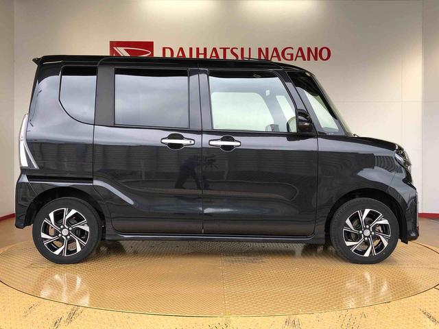 タントカスタムＸ４ＷＤ　シートヒーター　両側電動スライドドア　アイドリングストップ　プッシュスタート　スマートキー　衝突被害軽減システム　横滑り防止機能　オートライト　オートエアコン　ＡＢＳ（長野県）の中古車