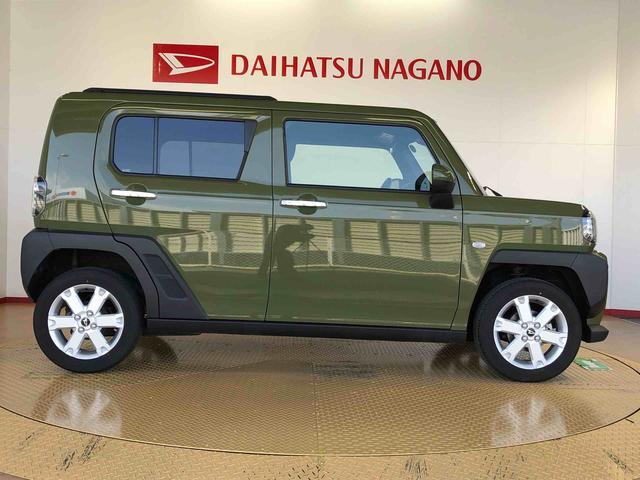タフトＧターボ　クロムベンチャー４ＷＤ　ターボ　スカイルーフ　　プッシュスタート　スマートキー　オートライト　オートエアコン　電動パーキングブレーキ　衝突被害軽減システム　横滑り防止機能　アイドリングストップ　シートヒーター　ＡＢＳ（長野県）の中古車