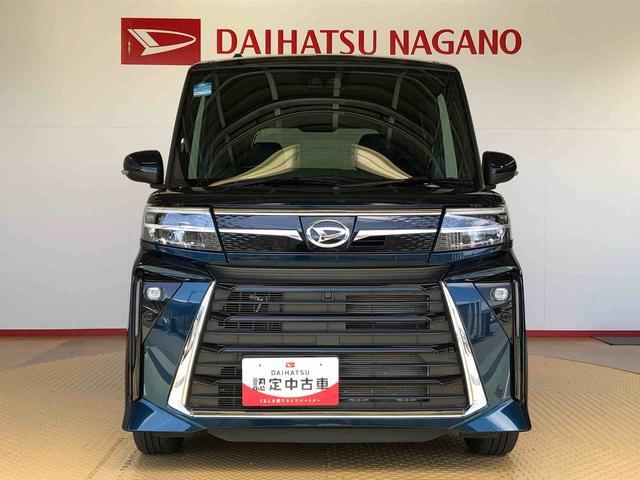 タントカスタムＲＳ２ＷＤ　ターボ　シートヒーター　両側電動スライドドア　アイドリングストップ　プッシュスタート　スマートキー　衝突被害軽減システム　横滑り防止機能　オートライト　オートエアコン　ＡＢＳ（長野県）の中古車