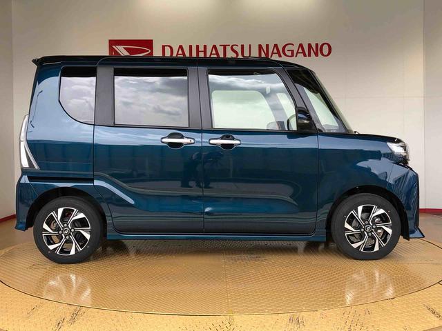 タントカスタムＸ２ＷＤ　シートヒーター　両側電動スライドドア　アイドリングストップ　プッシュスタート　スマートキー　衝突被害軽減システム　横滑り防止機能　オートライト　オートエアコン　ＡＢＳ（長野県）の中古車
