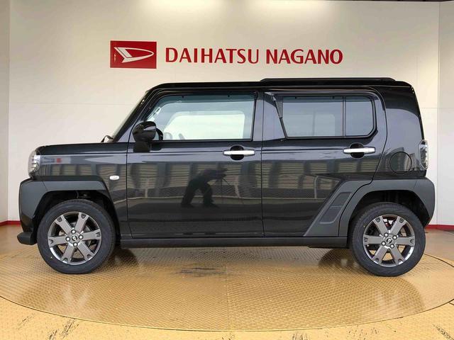 タフトＧターボ４ＷＤ　ターボ　スカイルーフ　　プッシュスタート　スマートキー　オートライト　オートエアコン　電動パーキングブレーキ　衝突被害軽減システム　横滑り防止機能　アイドリングストップ　シートヒーター　ＡＢＳ（長野県）の中古車