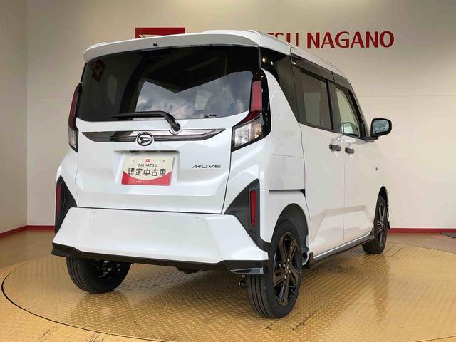 ムーヴＲＳ４ＷＤ　ターボ　両側電動スライドドア　クルーズコントロール　アイドリングストップ　プッシュスタート　スマートキー　衝突被害軽減システム　横滑り防止機能　オートライト　オートエアコン　ＡＢＳ（長野県）の中古車