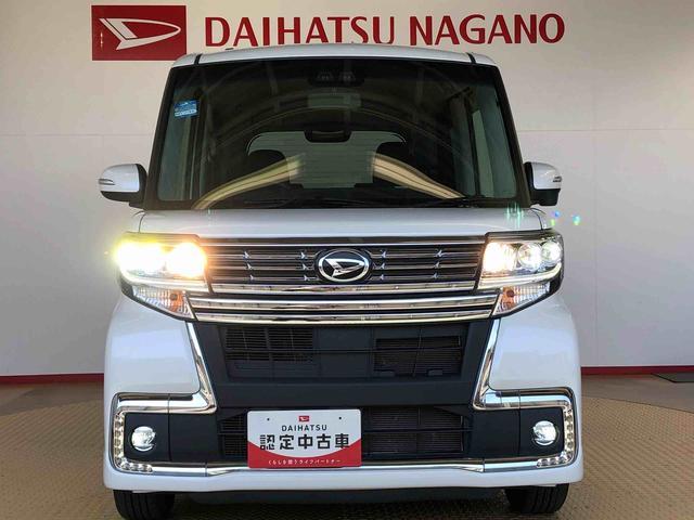 タントカスタムＸ　トップエディションＳＡIII２ＷＤ　片側電動スライドドア　アイドリングストップ　プッシュスタート　スマートキー　衝突被害軽減システム　横滑り防止機能　オートライト　オートエアコン　電動格納ドアミラー　ＡＢＳ（長野県）の中古車