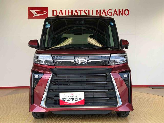 タントカスタムX4WD シートヒーター 両側電動スライドドア アイドリングストップ プッシュスタート スマートキー 衝突被害軽減システム 横滑り防止機能 オートライト オートエアコン ABS(長野県)の中古車