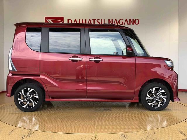 タントカスタムX4WD シートヒーター 両側電動スライドドア アイドリングストップ プッシュスタート スマートキー 衝突被害軽減システム 横滑り防止機能 オートライト オートエアコン ABS(長野県)の中古車