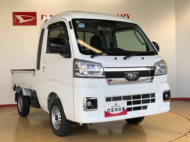 ハイゼットトラックジャンボエクストラ４ＷＤ　プッシュスタートエンジン　キーフリーシステム　電動格納ドアミラー　エアコン　パワステ　ＬＥＤヘッドランプ　衝突被害軽減システム　横滑り防止機能　アイドリングストップ　ＡＢＳ（長野県）の中古車