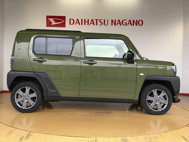 タフトG ダーククロムベンチャー4WD スカイルーフ プッシュスタート スマートキー オートライト オートエアコン 電動パーキングブレーキ 衝突被害軽減システム 横滑り防止機能 アイドリングストップ ABS(長野県)の中古車