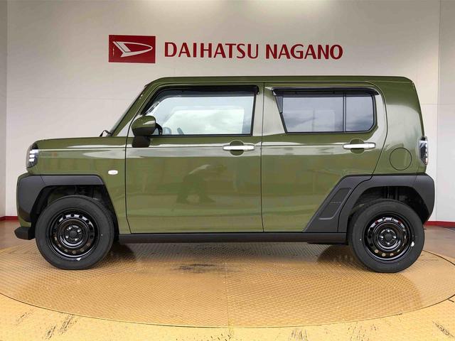タフトＸ４ＷＤ　スカイルーフ　　プッシュスタート　スマートキー　オートライト　オートエアコン　電動パーキングブレーキ　衝突被害軽減システム　横滑り防止機能　アイドリングストップ　ＡＢＳ（長野県）の中古車