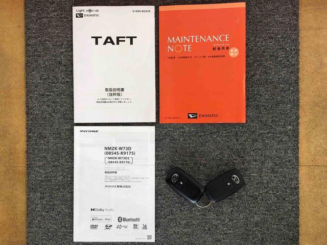 タフトＸ４ＷＤ　スカイルーフ　　プッシュスタート　スマートキー　オートライト　オートエアコン　電動パーキングブレーキ　衝突被害軽減システム　横滑り防止機能　アイドリングストップ　ＡＢＳ（長野県）の中古車