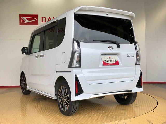 タントカスタムＲＳ４ＷＤ　ターボ　シートヒーター　両側電動スライドドア　アイドリングストップ　プッシュスタート　スマートキー　衝突被害軽減システム　横滑り防止機能　オートライト　オートエアコン　ＡＢＳ（長野県）の中古車