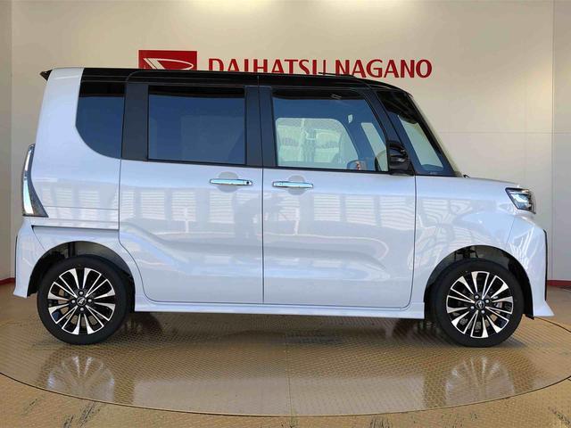タントカスタムRS4WD ターボ シートヒーター 両側電動スライドドア アイドリングストップ プッシュスタート スマートキー 衝突被害軽減システム 横滑り防止機能 オートライト オートエアコン ABS(長野県)の中古車