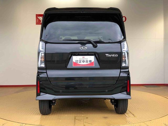 タントカスタムRS4WD ターボ シートヒーター 両側電動スライドドア アイドリングストップ プッシュスタート スマートキー 衝突被害軽減システム 横滑り防止機能 オートライト オートエアコン ABS(長野県)の中古車