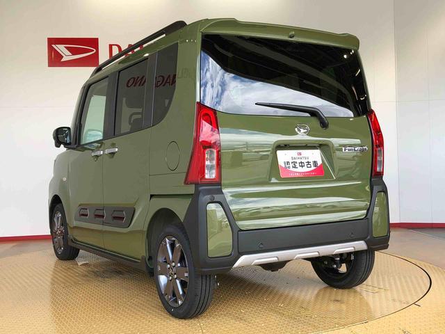 タントファンクロスターボ4WD ターボ シートヒーター 両側電動スライドドア アイドリングストップ プッシュスタート スマートキー 衝突被害軽減システム 横滑り防止機能 オートライト オートエアコン ABS(長野県)の中古車