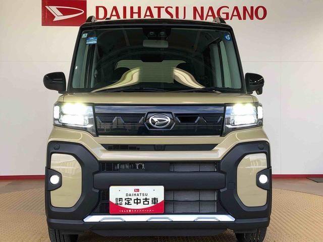 タントファンクロスターボ4WD ターボ シートヒーター 両側電動スライドドア アイドリングストップ プッシュスタート スマートキー 衝突被害軽減システム 横滑り防止機能 オートライト オートエアコン ABS(長野県)の中古車