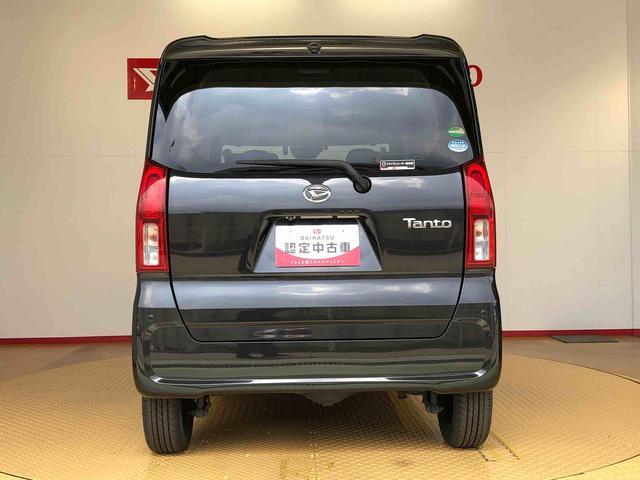 タントX4WD シートヒーター 片側電動スライドドア アイドリングストップ プッシュスタート スマートキー 衝突被害軽減システム 横滑り防止機能 オートライト オートエアコン ABS(長野県)の中古車