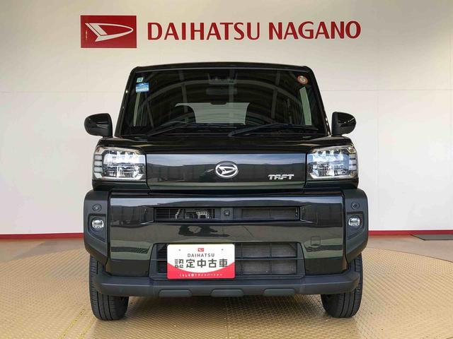 タフトＧターボ４ＷＤ　ターボ　スカイルーフ　　プッシュスタート　スマートキー　オートライト　オートエアコン　電動パーキングブレーキ　衝突被害軽減システム　横滑り防止機能　アイドリングストップ　シートヒーター　ＡＢＳ（長野県）の中古車