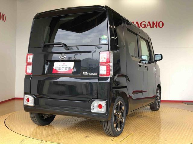 ウェイクＧターボリミテッドＳＡIII４ＷＤ　ターボ　両側電動スライドドア　衝突被害軽減システム　横滑り防止機能　アイドリングストップ　オートライト　オートエアコン　プッシュスタート　スマートキー　電動格納ドアミラー　ＡＢＳ（長野県）の中古車