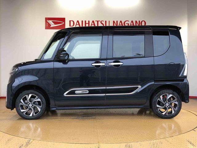 タントカスタムXスタイルセレクション4WD シートヒーター 両側電動スライドドア アイドリングストップ プッシュスタート スマートキー 衝突被害軽減システム 横滑り防止機能 オートライト オートエアコン ABS(長野県)の中古車