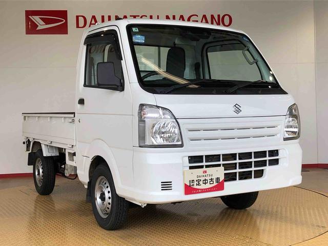 キャリイトラックKCエアコン・パワステ4WD マニュアルエアコン パワステ 手動ドアミラー 衝突被害軽減システム 横滑り防止機能 オートライト(長野県)の中古車