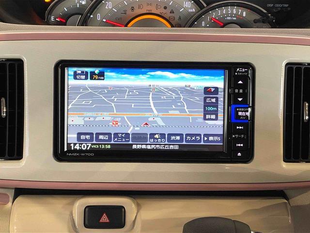 ムーヴキャンバスＧホワイトアクセントリミテッド　ＳＡIII２ＷＤ　両側電動スライドドア　オートライト　衝突被害軽減システム　横滑り防止機能　プッシュスタート　スマートキー　オートエアコン　パワーウインドウ　電動格納ドアミラー　アイドリングストップ　ＡＢＳ（長野県）の中古車