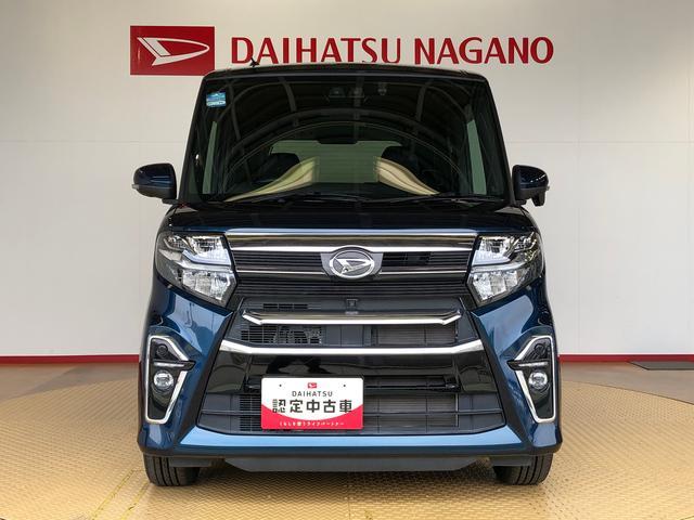 タントカスタムRSスタイルセレクション4WD ターボ シートヒーター 両側電動スライドドア アイドリングストップ プッシュスタート スマートキー 衝突被害軽減システム 横滑り防止機能 オートライト オートエアコン ABS(長野県)の中古車