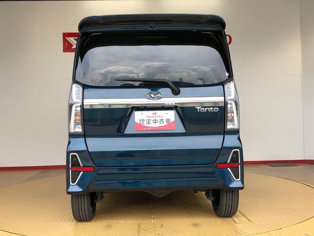 タントカスタムRSスタイルセレクション4WD ターボ シートヒーター 両側電動スライドドア アイドリングストップ プッシュスタート スマートキー 衝突被害軽減システム 横滑り防止機能 オートライト オートエアコン ABS(長野県)の中古車