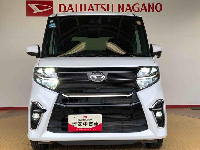 タントカスタムX4WD シートヒーター 両側電動スライドドア アイドリングストップ プッシュスタート スマートキー 衝突被害軽減システム 横滑り防止機能 オートライト オートエアコン ABS(長野県)の中古車