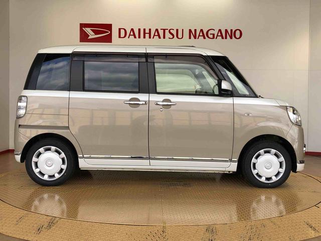 ムーヴキャンバスGメイクアップ SAIII4WD 両側電動スライドドア オートライト 衝突被害軽減システム 横滑り防止機能 プッシュスタート スマートキー オートエアコン パワーウインドウ 電動格納ドアミラー アイドリングストップ ABS(長野県)の中古車