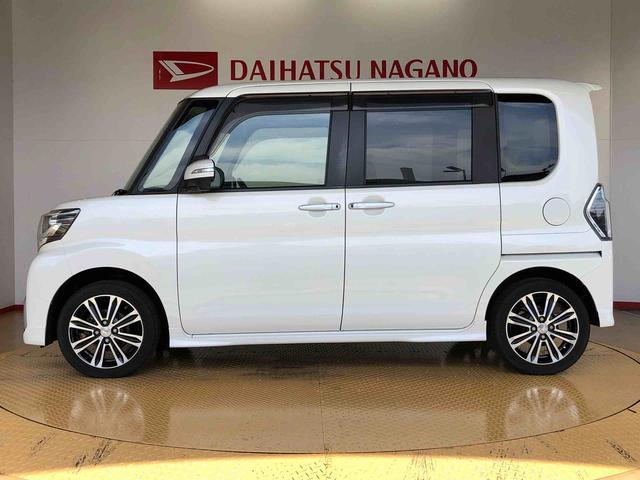 タントカスタムRS トップエディションSAIII2WD ターボ 両側電動スライドドア アイドリングストップ プッシュスタート スマートキー 衝突被害軽減システム 横滑り防止機能 オートライト オートエアコン 電動格納ドアミラー ABS(長野県)の中古車